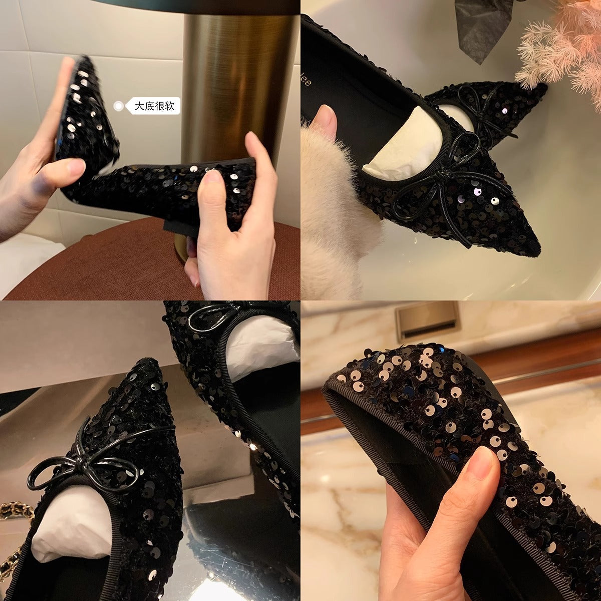 Dame Dekorerede Spidselags med Dekorativ Bue Stilla