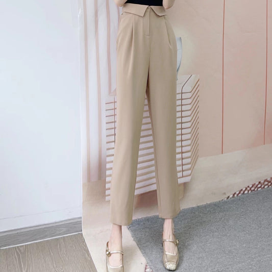 Dame elegant højvandsbukser med sidelommer Stilla