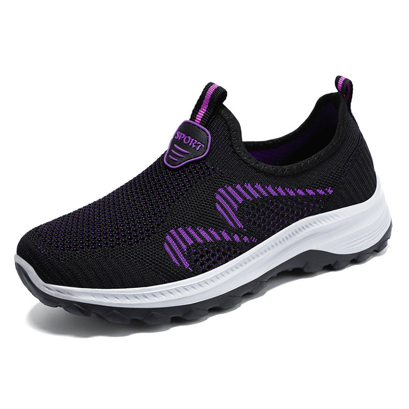Femme Slip-On Sport Sneakers med polstret indersål og åndbart overmateriale Stilla