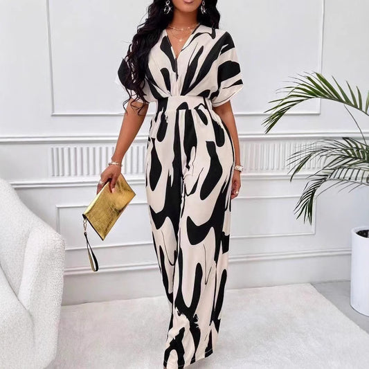 Dame Mode Jumpsuit med behagelig elastik Stilla