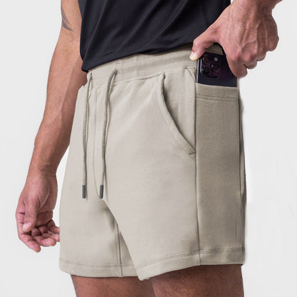Herrer Sportslige Cargo-Shorts med praktiske lommer og elastisk talje Stilla