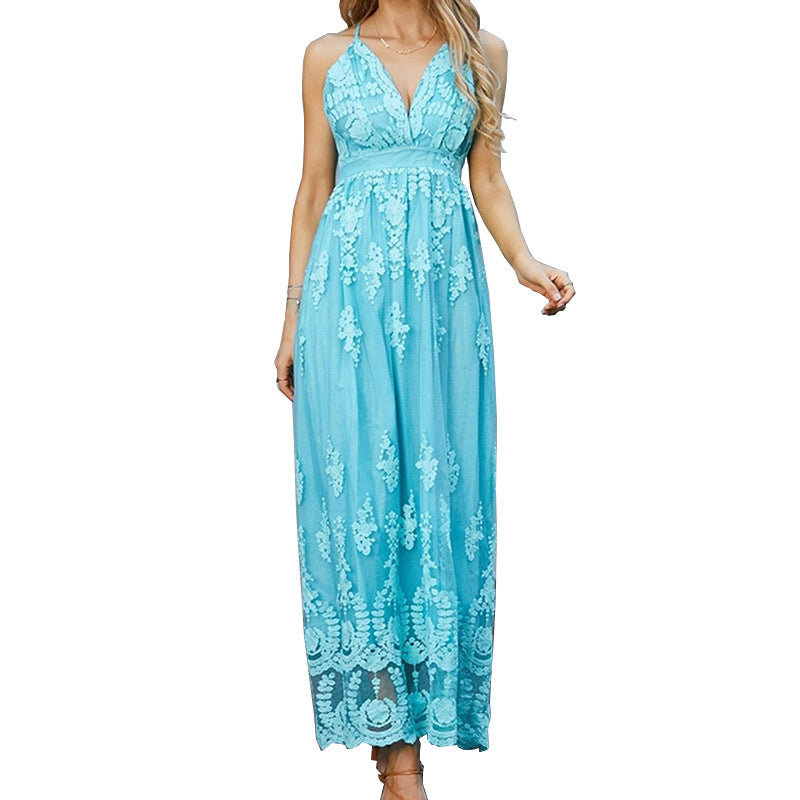 Dame Elegant Floral Maxikjole Stilla