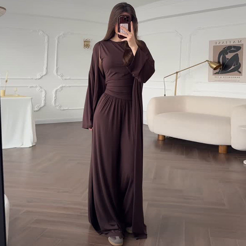 Dame jumpsuit med elegant overdel Stilla