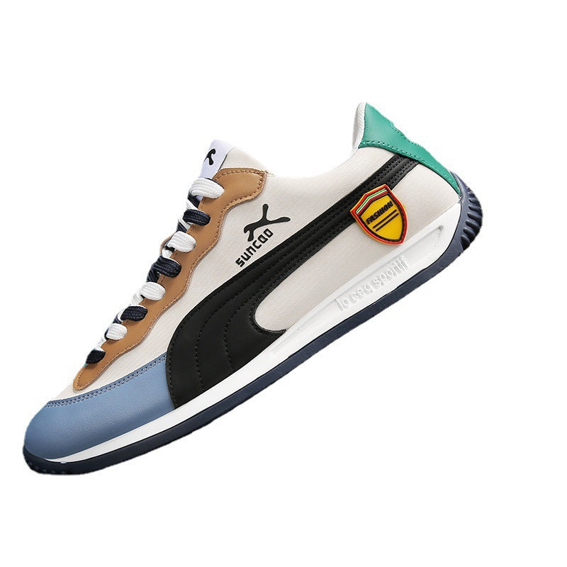 Herrer Sporty Sneakers med åndbar mesh-overflade og stødabsorberende sål Stilla