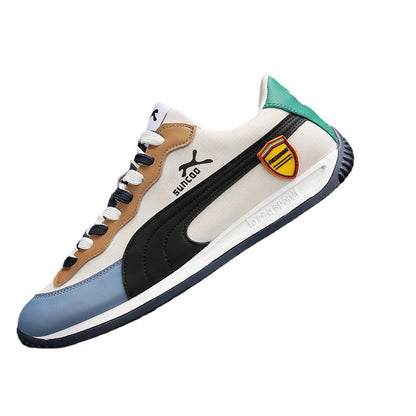 Herrer Sporty Sneakers med åndbar mesh-overflade og stødabsorberende sål Stilla