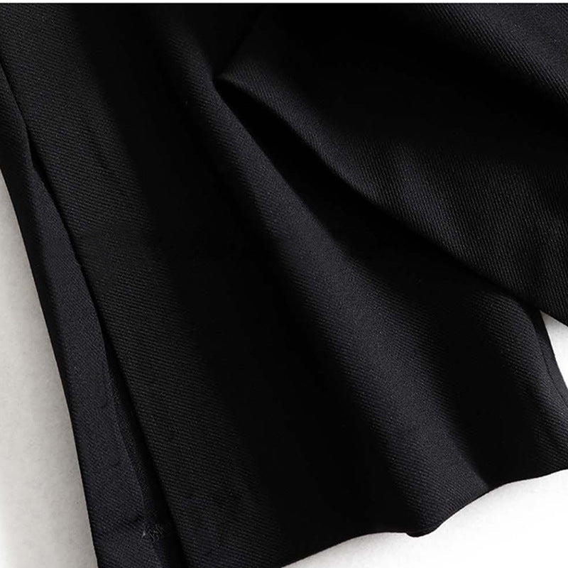 Dame elegant Flared-Bukser med minimalistiske silhuetter og komfortabelt gummibånd Stilla