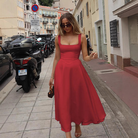 Dame A-linje aften kjole Stilla