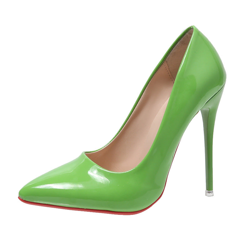 Dame Pumps med elegant spidst design og højhælet hæl Stilla