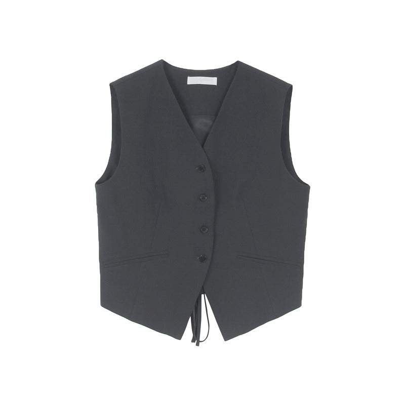 Dame elegant højtalje bukser med bredt skåret ben og plissering Stilla