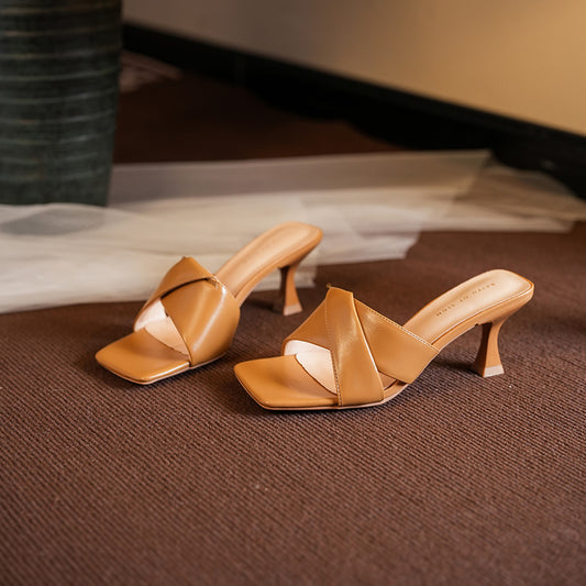 Dame Cross-Strap Hælepumper Stilla