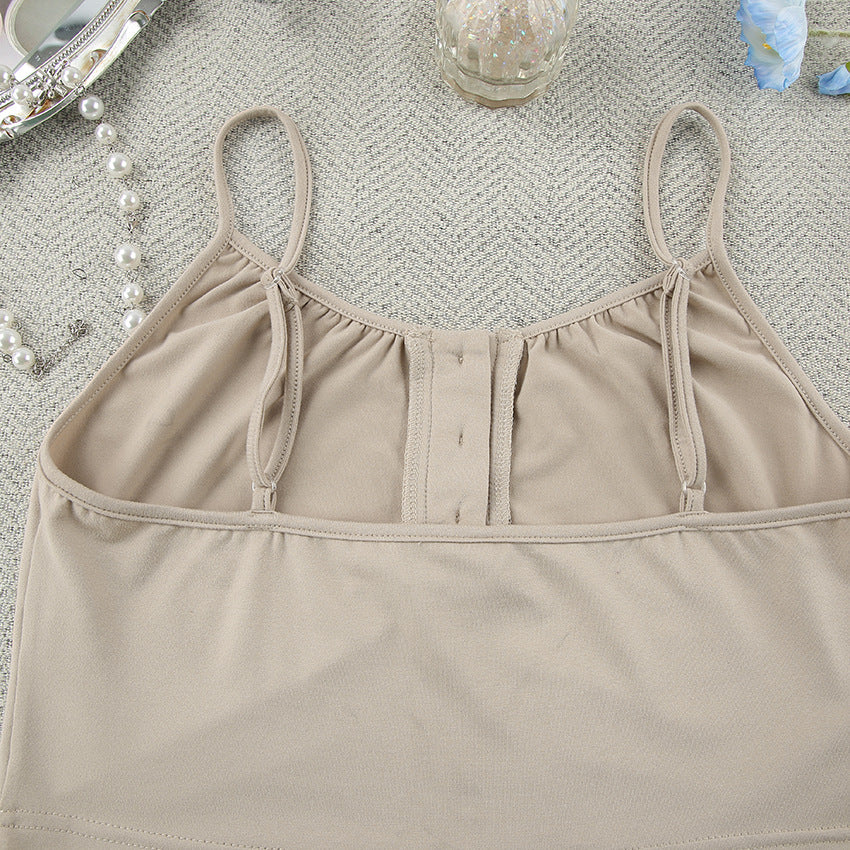 Dame afslappet pyjamassæt med moderne detaljer og åndbare materialer Stilla