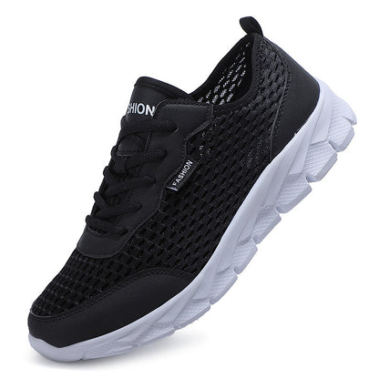 Herrer Åndbare Mesh Fitness Sneakers Stilla