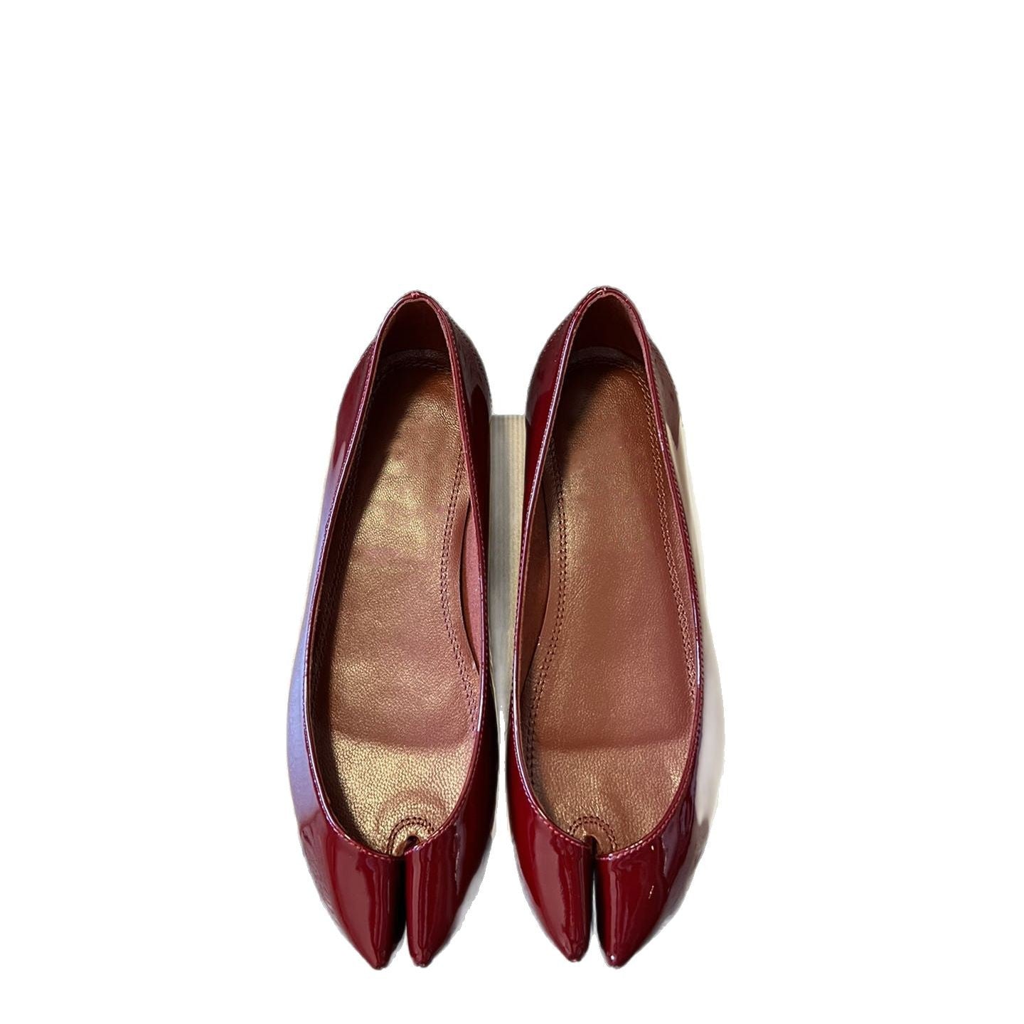 Dame Elegant Patenteret Læder Ballerina Flats Stilla