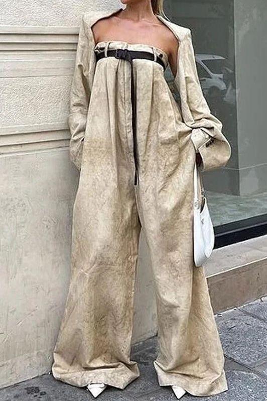 Stilla | To-delt Bredde-ben Jumpsuit