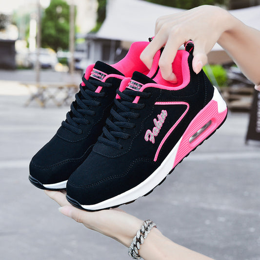 Kvinder Modebevidste Luftpolstrede Fritids Sneakers Stilla