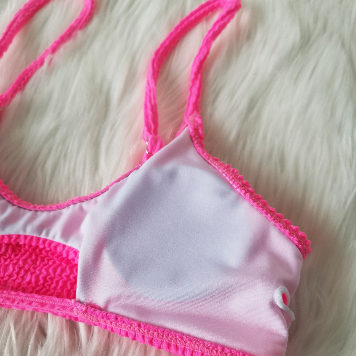 Dame Cut-Out Høj Talje Bikini Sæt Stilla