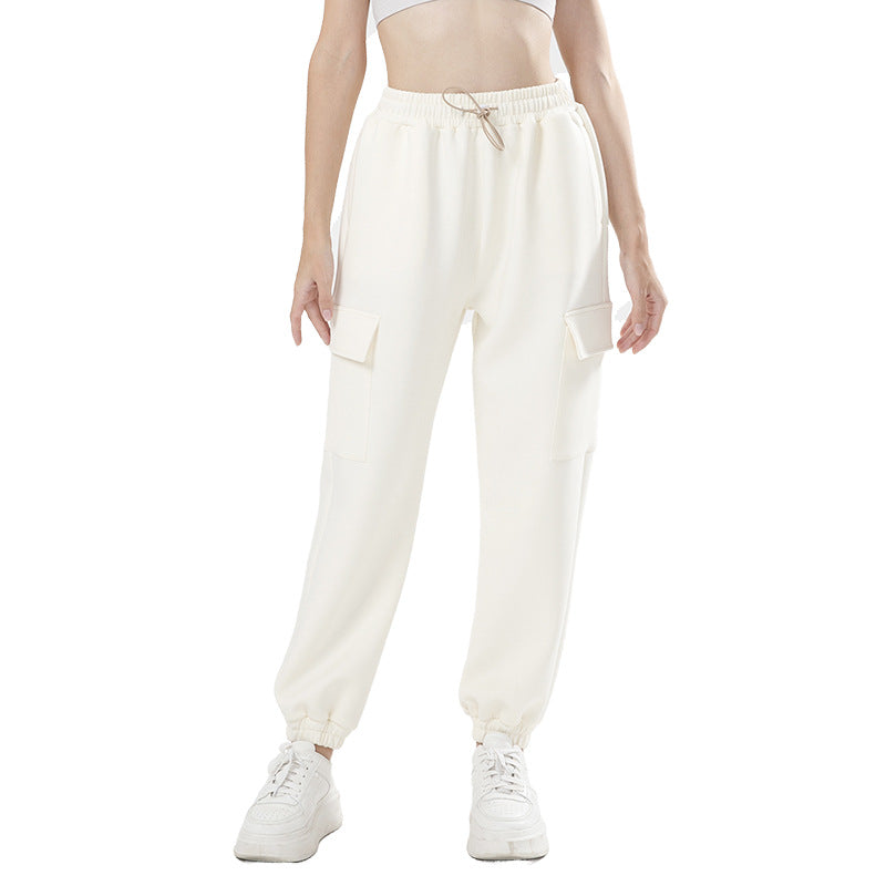 Dame afslappet cargo-bukser med praktiske lommer Stilla