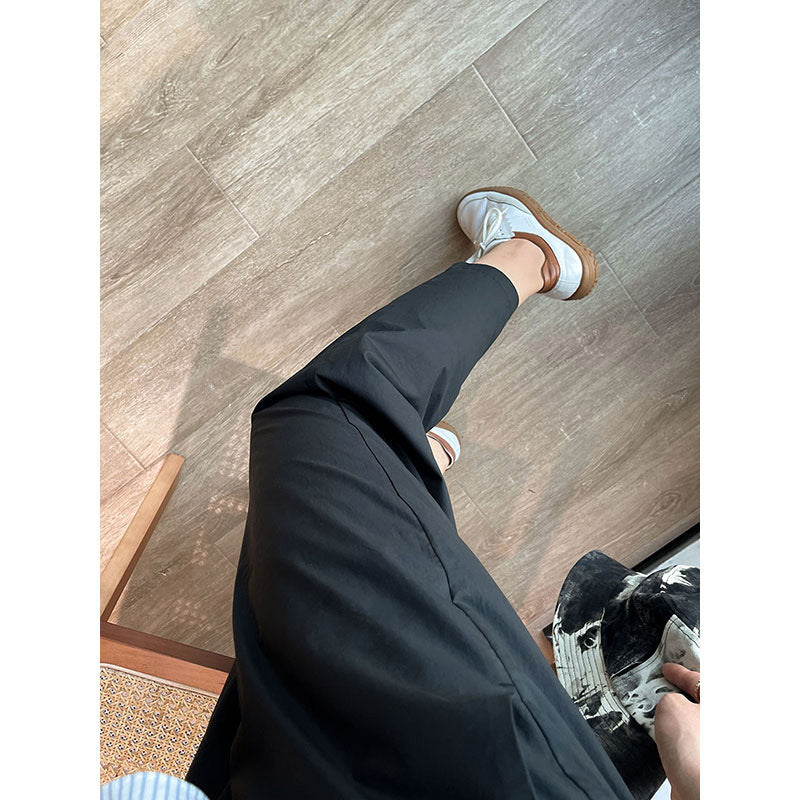 Dame afslappet Chino bukser med praktisk elastisk linning og moderne folder Stilla