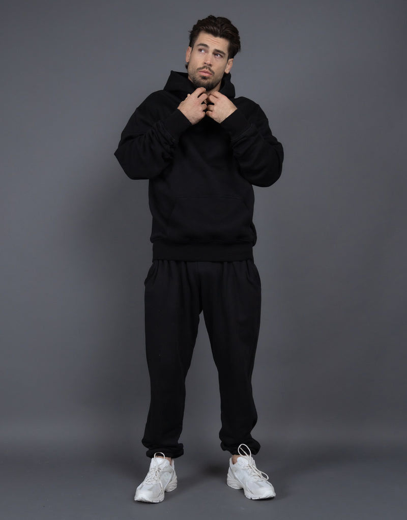 Herrer Behagelig Hoodie og Joggingbukser Sæt Stilla