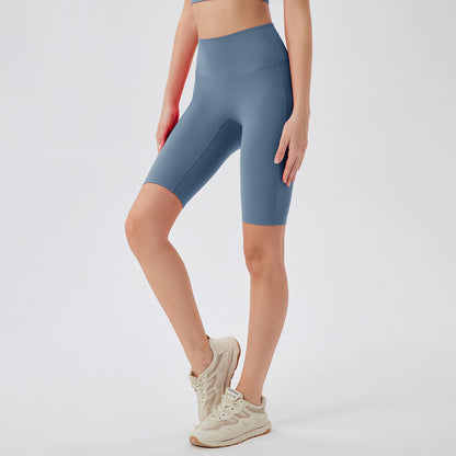 Stilla | Høj Talje Yoga Shorts Åndbare, Formende Fitness Shorts Til Kvinder