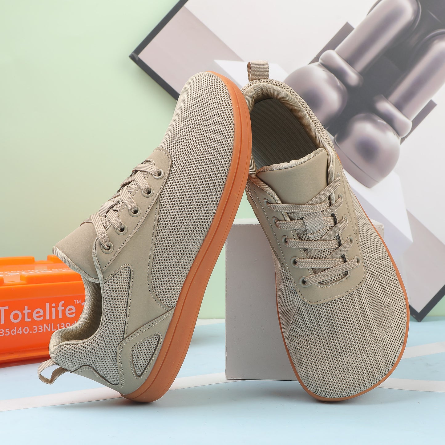 Herrer Let Åndbare Sport Sneakers Stilla
