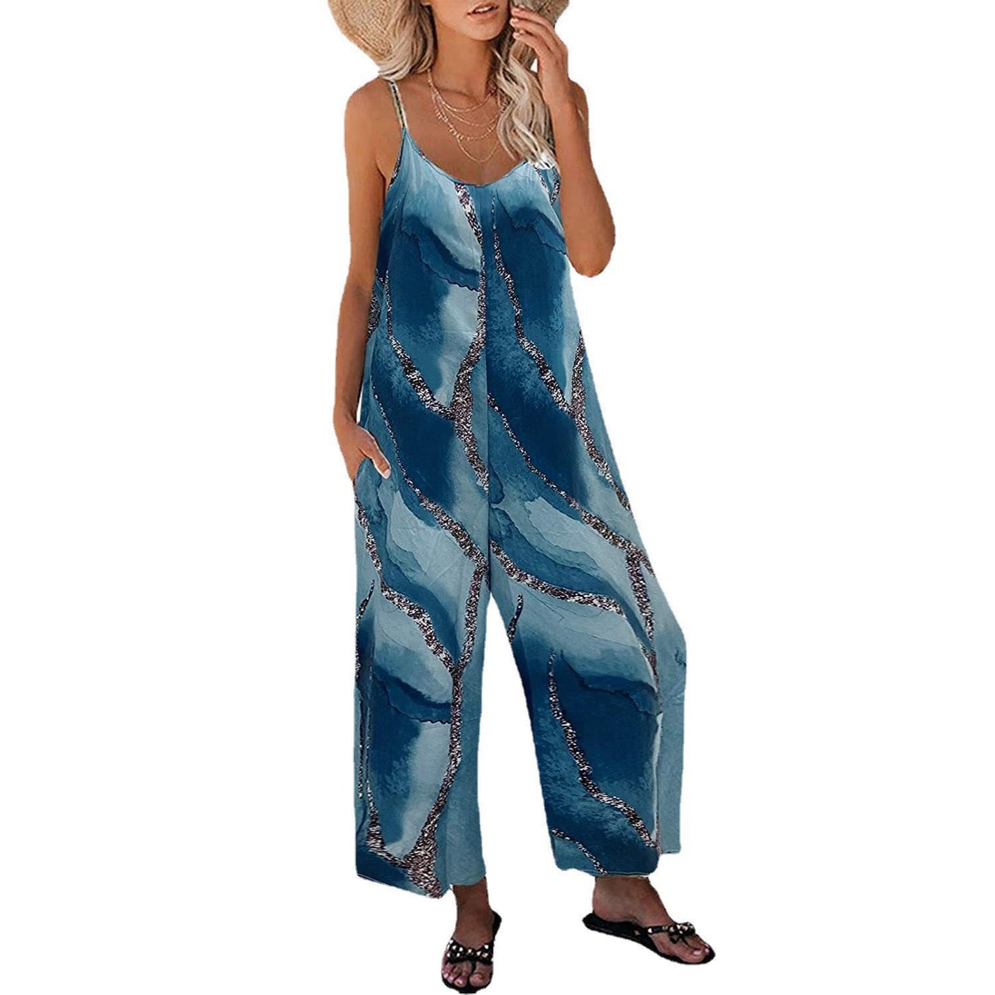 Dame Casual Maxi Jumpsuit Stilla