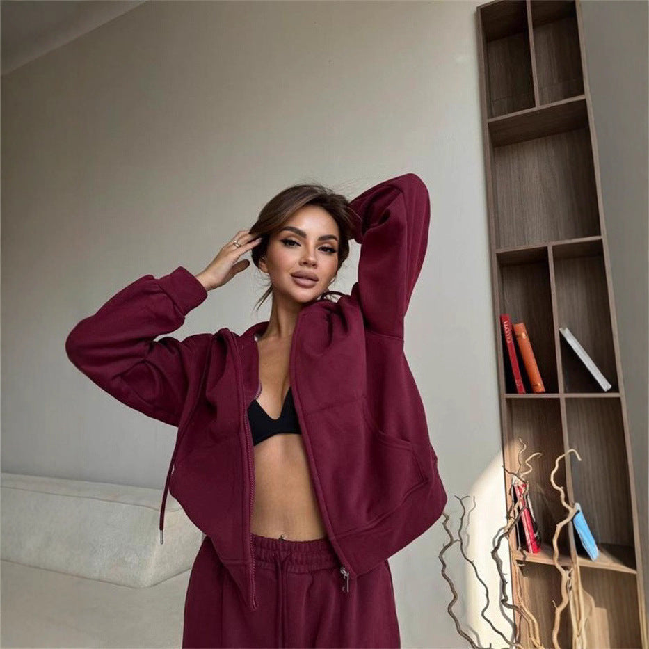 Dame afslappet hoodie jumpsuit Stilla