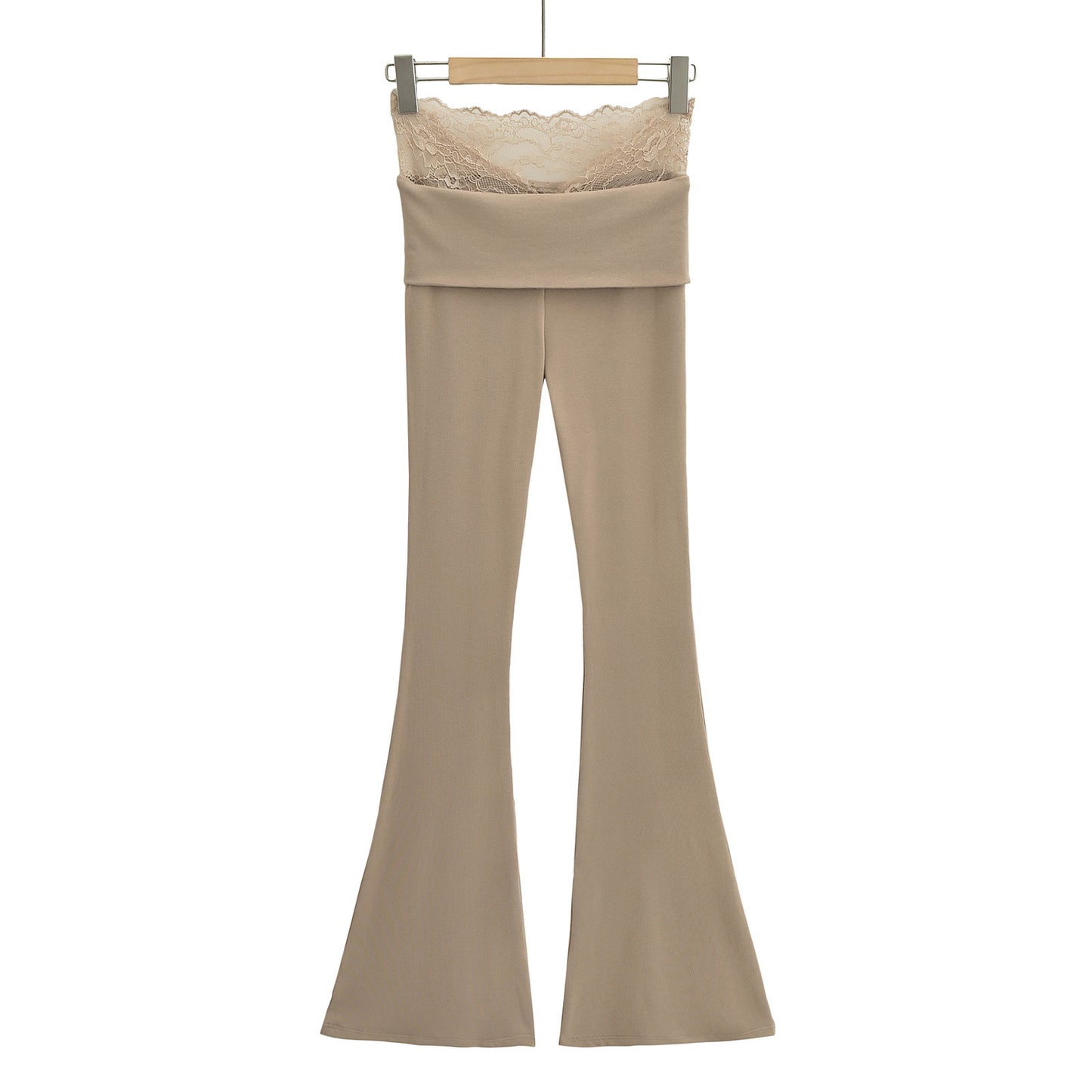 Dame Løs Bootcut Leggings med Spidssnit Stilla