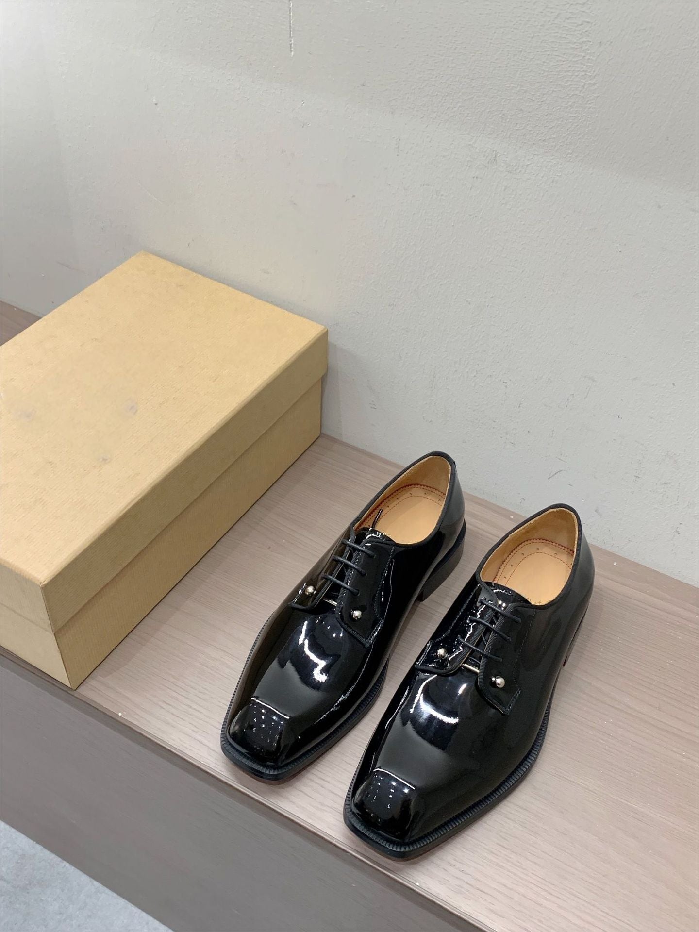 Herre polerede Dress Oxfords Stilla