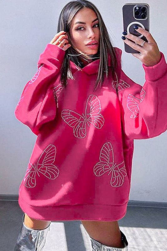 Stilla | Butterfly Casual Loose Hoody