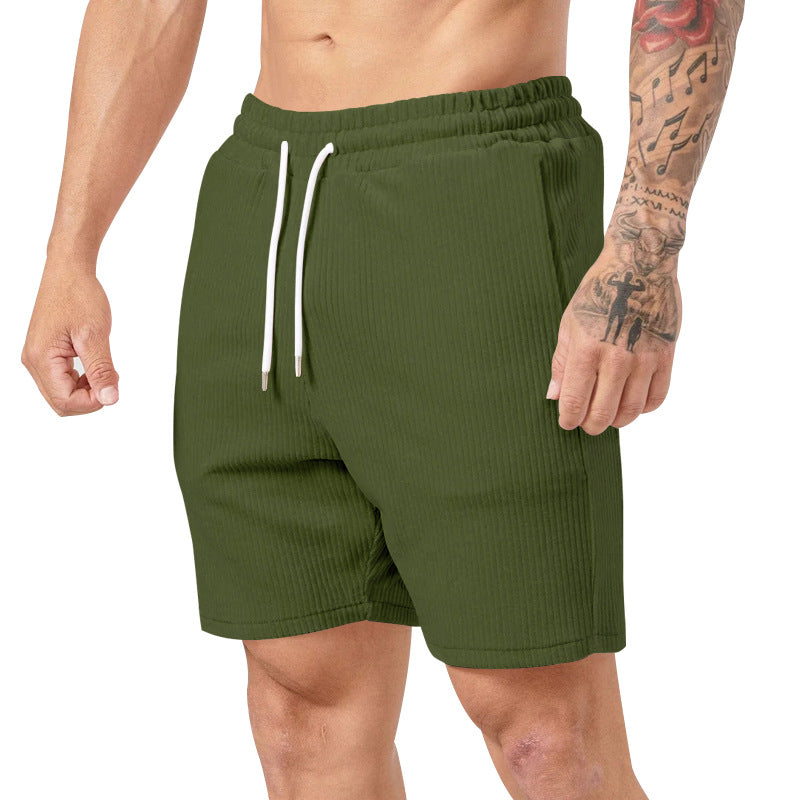 Herren casual sport shorts med elastisk talje og praktiske lommer Stilla