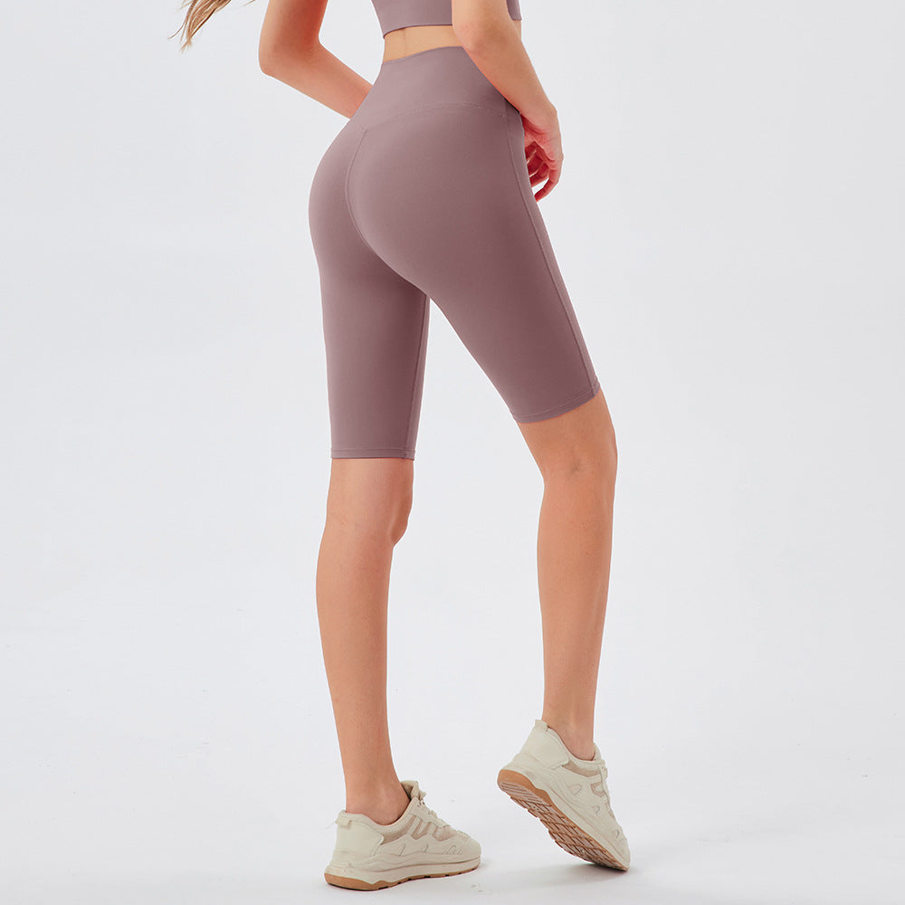 Stilla | Høj Talje Yoga Shorts Åndbare, Formende Fitness Shorts Til Kvinder