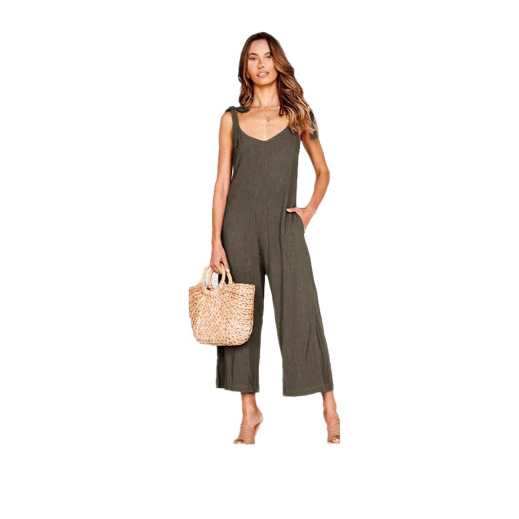 Dame Løs Jumpsuit Stilla