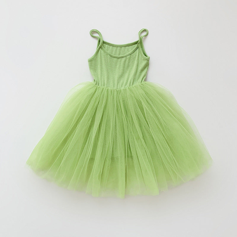 Pige Tulle Skater Dansekjole Stilla