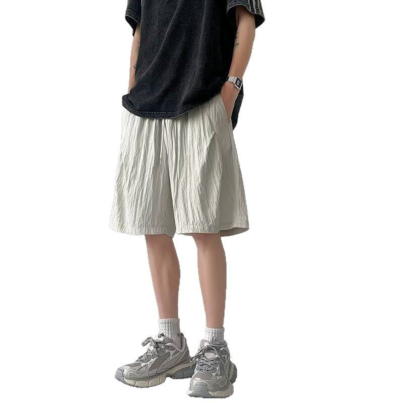 Herren løse sommer shorts med elastisk talje og praktiske lommer Stilla