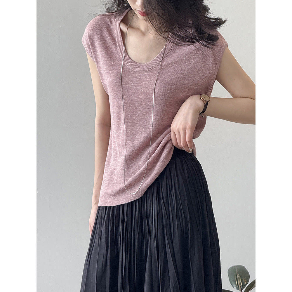 Dame afslappet kortærmet T-shirt lavet af kvalitets økologisk bomuld Stilla