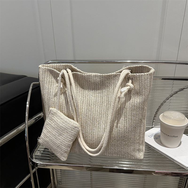 Femme Vævet Tote Bag Stilla