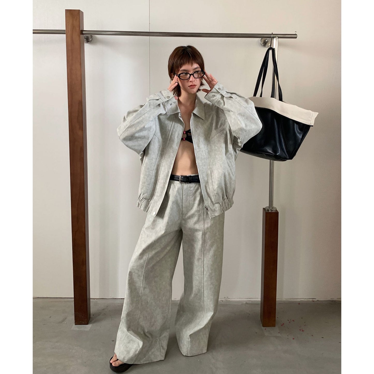 Dame afslappet overshirt-jakke med moderne snit og behagelige ærmer Stilla