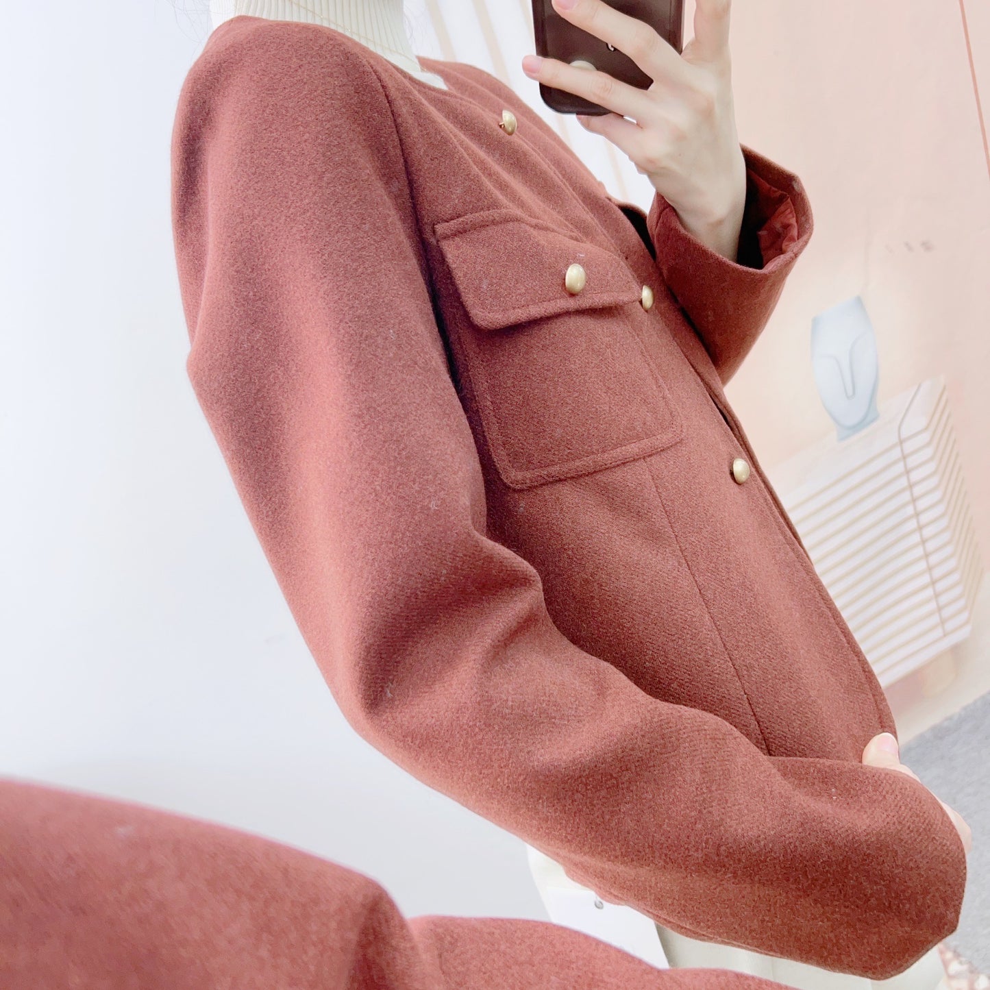 Dame Damejakke med nostalgisk design og praktiske lommer Stilla