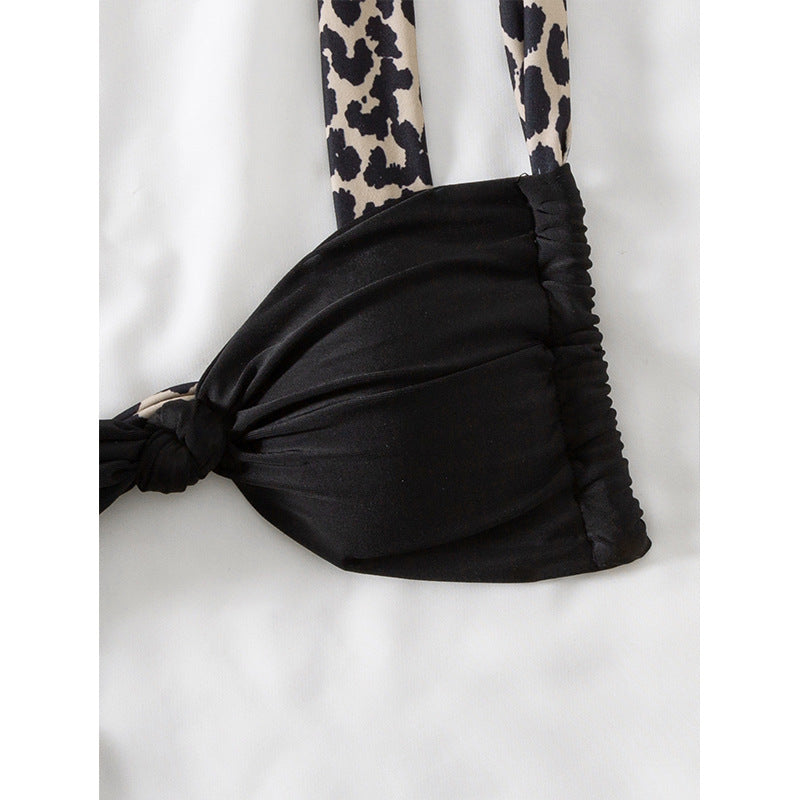 Dame dyreprint høj talje bikini sæt Stilla