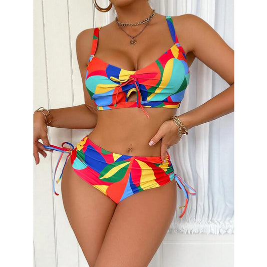 Dame bikini-sæt med justerbar talje og moderne design Stilla