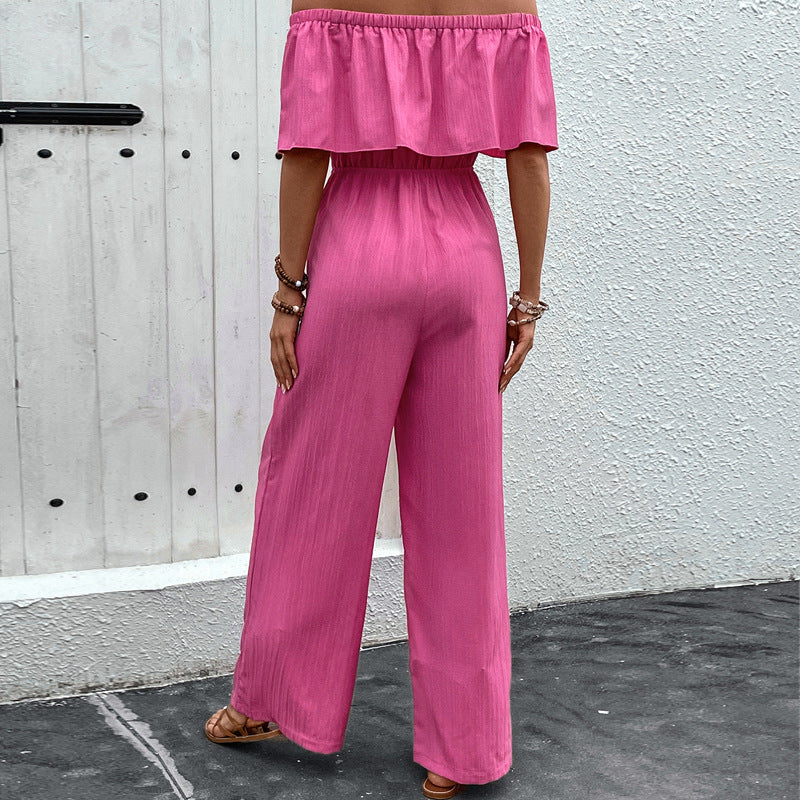 Femme Off-Shoulder Bred-Ben Jumpsuit Stilla