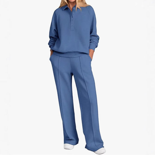 Dame afslappet fritidssæt med elegant pasform og høj bevægelsesfrihed Stilla