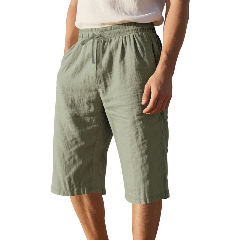 Herrer casual sommer-shorts med elastisk talje og praktiske sidelommer Stilla