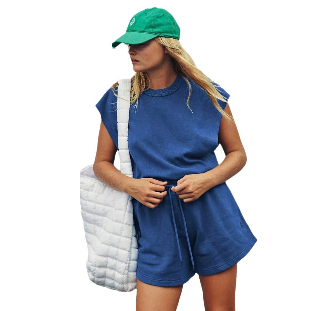 Dame Sporty Jumpsuit med justerbar talje og afslappet snit Stilla