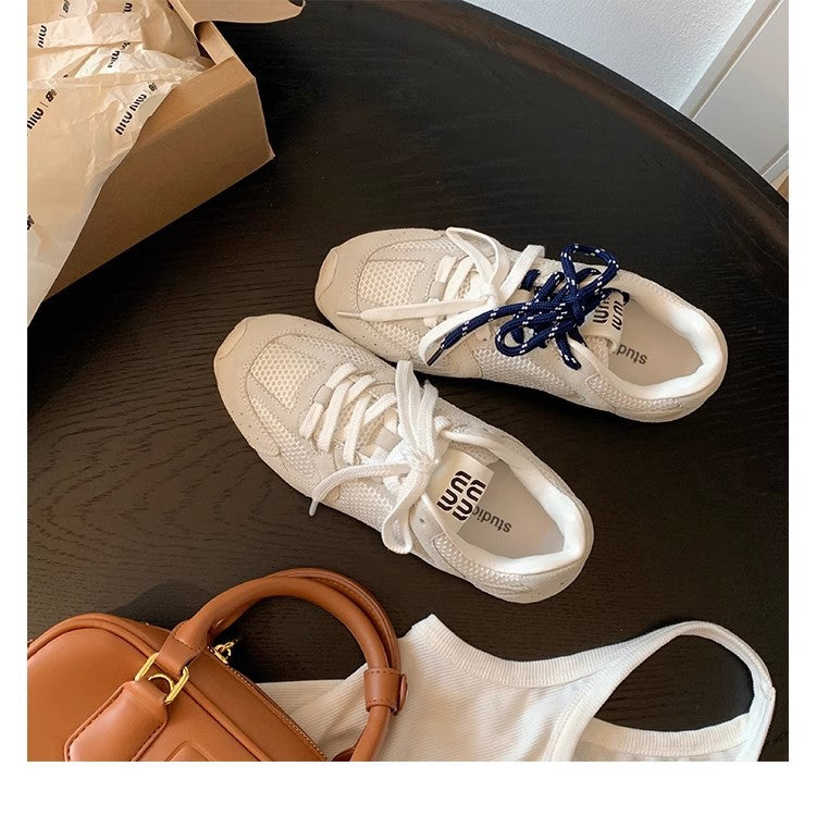 Dame Premium Sneakers i retro stil Stilla