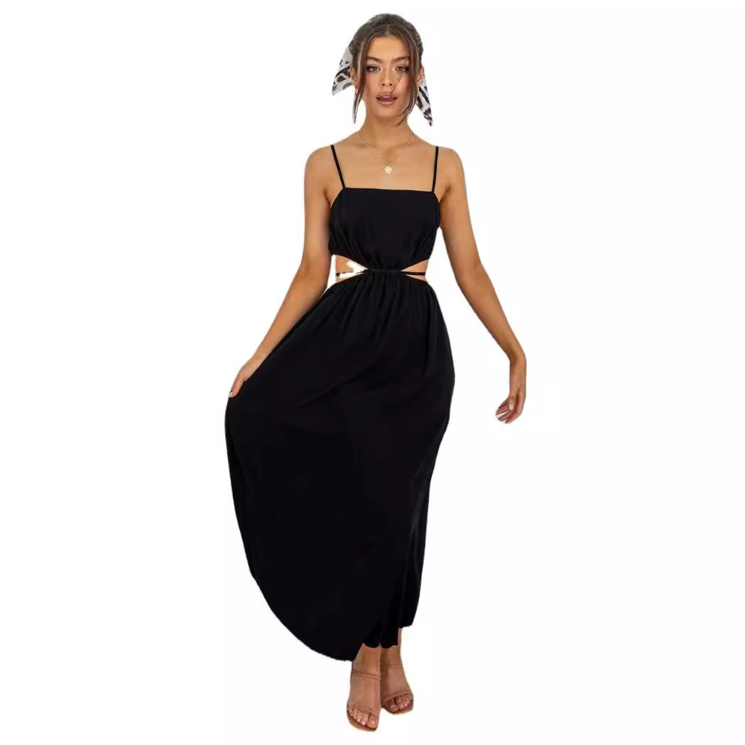 Dame Elegant Cut-Out Maxikjole Stilla