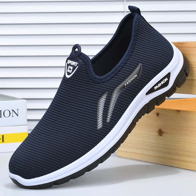 Herrer Sporty Slip-On Sneakers Stilla