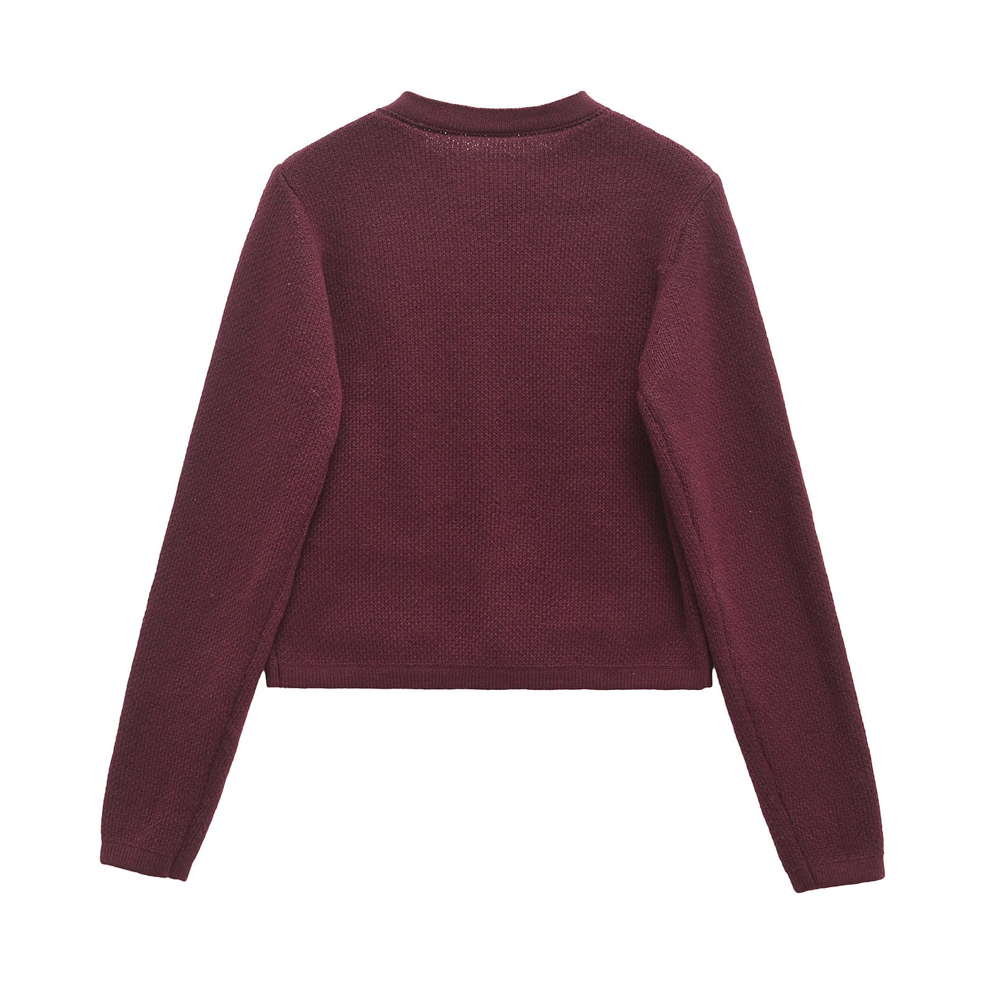 Femme Klassisk Button-Up Cardigan med funktionelle lommer Stilla