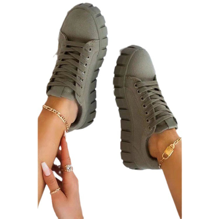 Dame Sneakers med ekstrem let profilsål og vegansk overmateriale Stilla